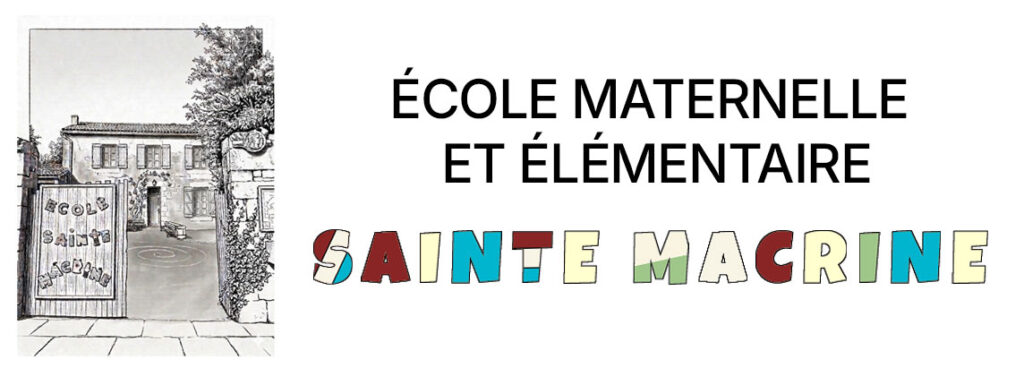 École maternelle et élémentaire Sainte-Macrine - Saint Liguaire Niort (79) - Logo