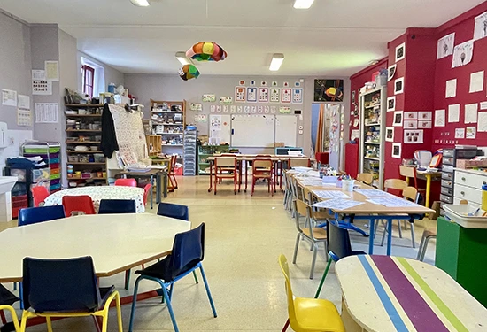 École maternelle et élémentaire Sainte-Macrine - Niort 79 - Classe maternelle