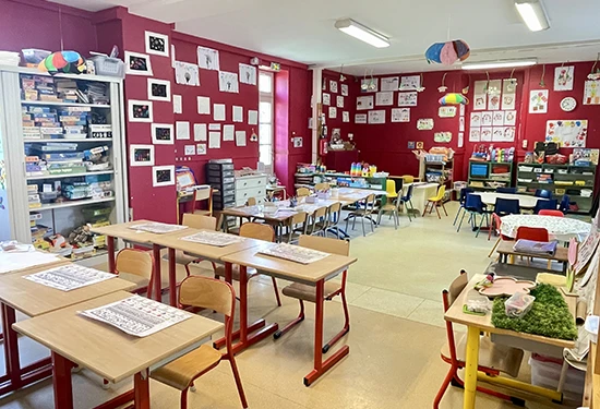 École maternelle et élémentaire Sainte-Macrine - Niort 79 - Classe Maternelle