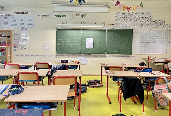 École maternelle et élémentaire Sainte-Macrine - Niort 79 - Classe CP, CE1 & CE2