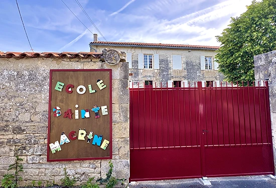 École maternelle et élémentaire Sainte-Macrine - Niort 79 - Extérieurs