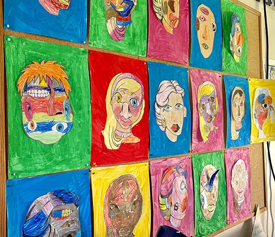 École maternelle et élémentaire Sainte-Macrine - Niort 79 - Productions des élèves